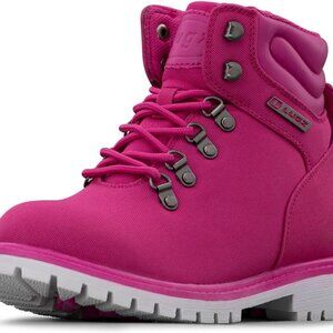 Women's Lace Up Hiking Boots Ankle High Breathable Rubber Sole Padded